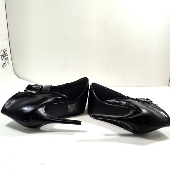 Call it Spring - women's ankle boots black suede Size: 10 - Picture 4 of 8